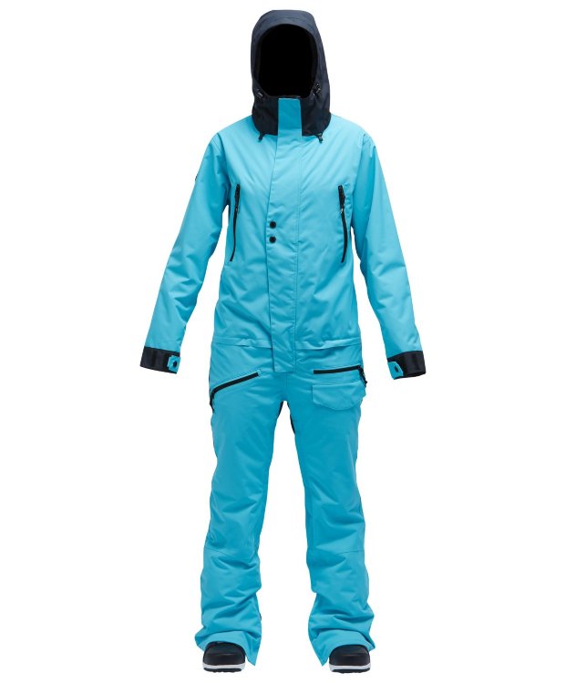 Комбинезон женский AIRBLASTER Women'S Insulated Freedom Suit GNU Blue, фото 1