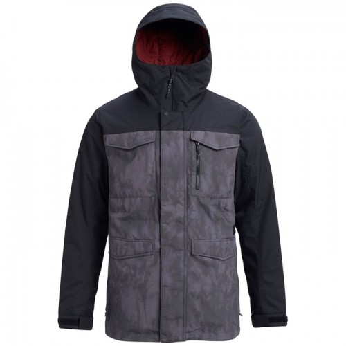 Куртка для сноуборда мужская BURTON Covert Jacket Cloudshadow/Trueblack, фото 1