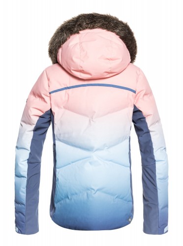 Куртка для сноуборда женская ROXY Snowstorm P Jk J Powder Blue_Gradient, фото 2
