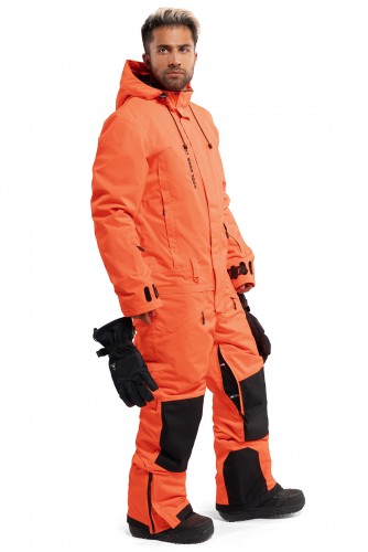 Комбинезон мужской COOL ZONE Snowman Оранжевый, фото 2
