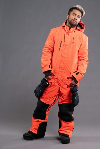 Комбинезон мужской COOL ZONE Snowman Оранжевый, фото 7